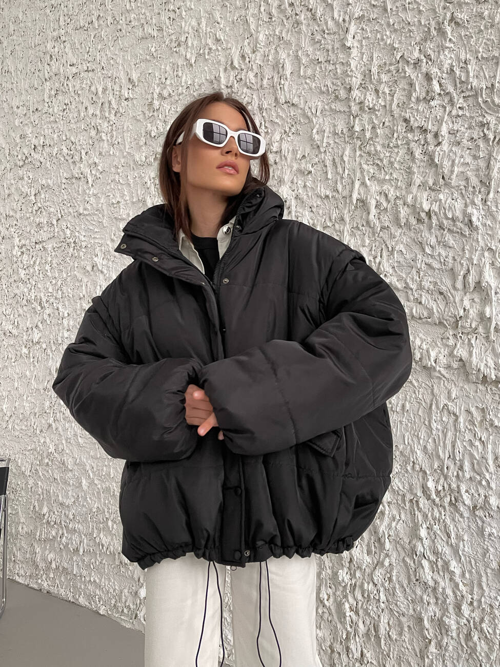 Jacket-Vest HANDS OFF black color