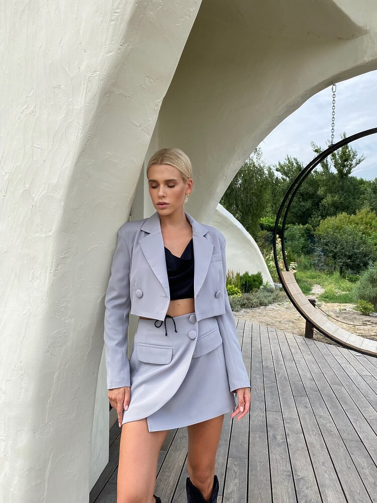 Костюм Katrin колір сірий