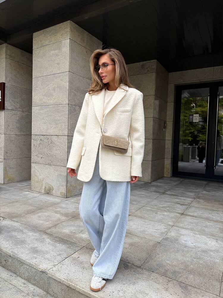 Jacket MAGIC BUCLE color milk